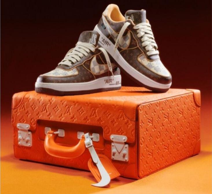 La vente de 200 paires de baskets Vuitton Nike dessinees par Virgil Abloh totalise 25 millions de dollars